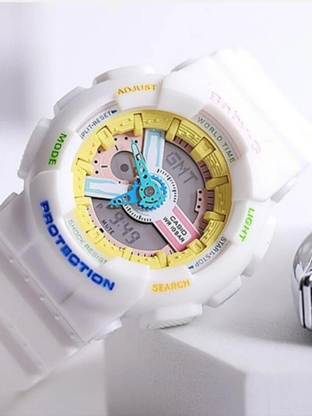 Casio Red & Snow White Premium Color Spectrum Series Lover's Collection G-Shock